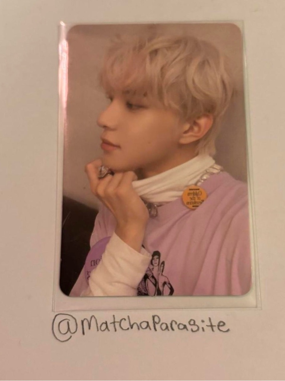 Jungwoo NCT127 Sticker Album Photocard